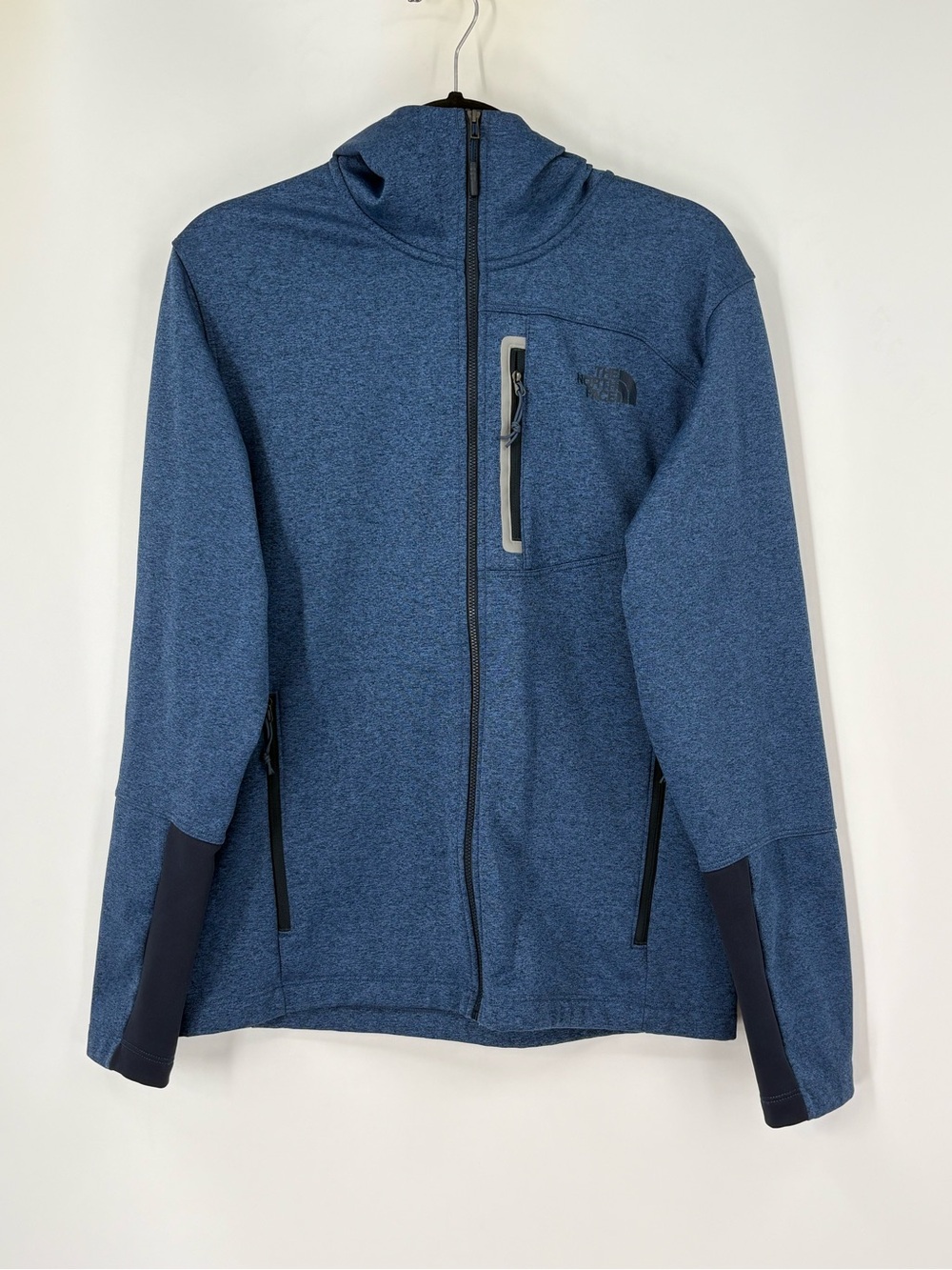 North Face Canyonlands Full Zip Hoodie Blue Size Medium